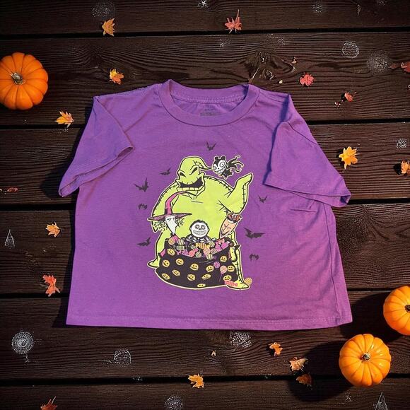 Disney The Nightmare Before Christmas Medium T-Shirt 7/8 Halloween Oogie Boogie - Picture 1 of 10